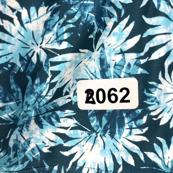 MICHAEL KORS One Piece Swimsuit 440 Turquoise Floral Print Size 10 MRSP $118 - Picture 14 of 14